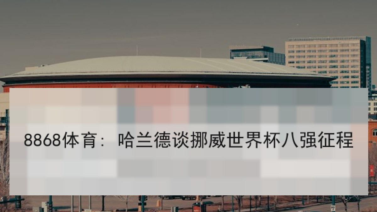 8868体育: 哈兰德谈挪威世界杯八强征程